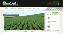 Desktop Screenshot of homefreshhorticulture.com
